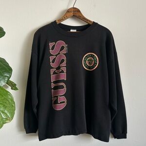 Vintage Guess French Terry Pullover